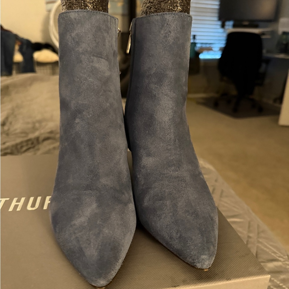 Thursday Boot Company Blue Ankle Booties